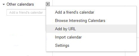 google calendar setup