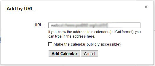 google calendar setup